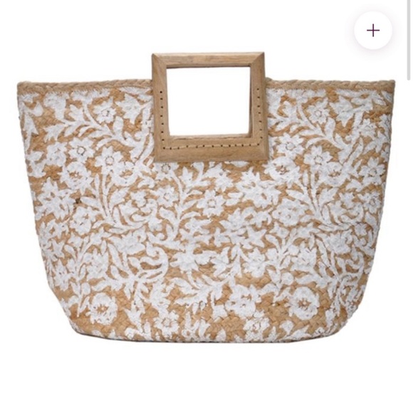 Antik Kraft Anthropologie Boho Pallavi
Jute Tote Bag in Excellent Condition - Picture 2 of 7